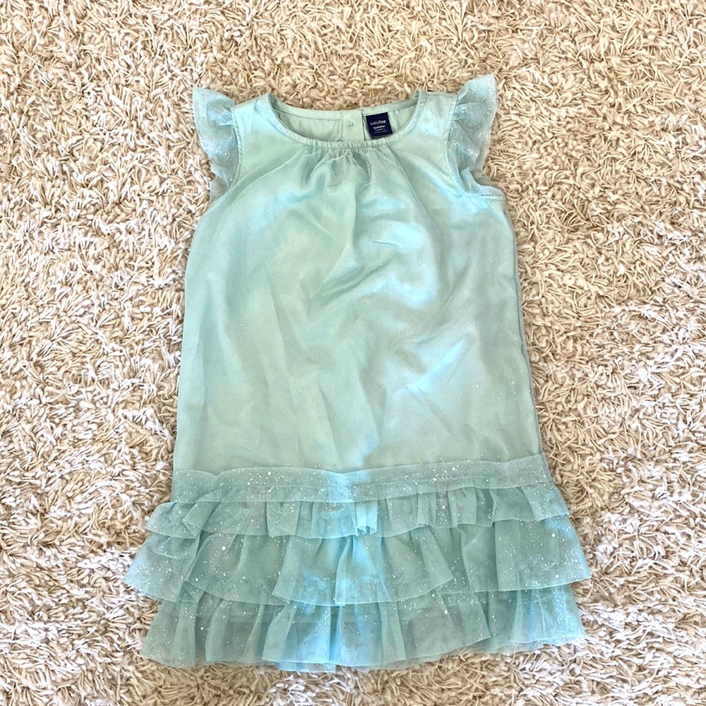 GAP tulle overlay dress 2T